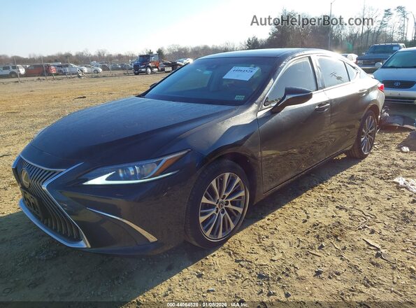 58ADZ1B11LU071681 2020 LEXUS ES 350 Black წინა მარცხენა ხედი სამი მეოთხედიდან