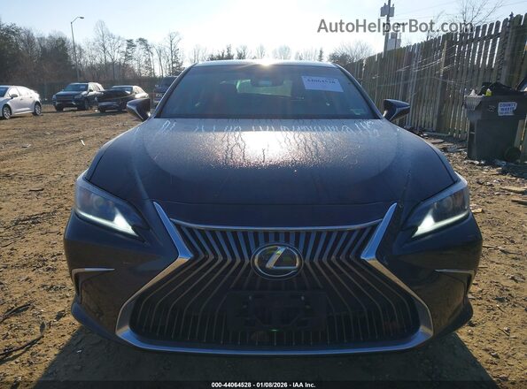58ADZ1B11LU071681 2020 LEXUS ES 350 Black უკანა სალონის ხედი