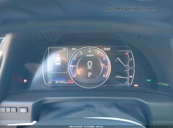 58ADZ1B12MU099197 2021 LEXUS ES 350 Silver Widok tylnych siedzeń