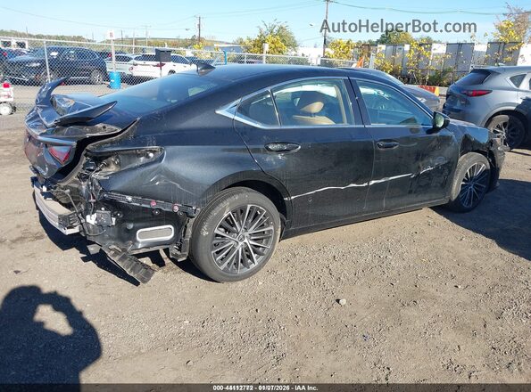 58ADZ1B12NU111575 2022 LEXUS ES 350 Black უკანა მარჯვენა