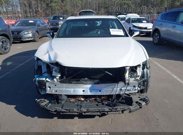 58ADZ1B14LU063607 2020 LEXUS ES 350 White Vista del cuadro de instrumentos