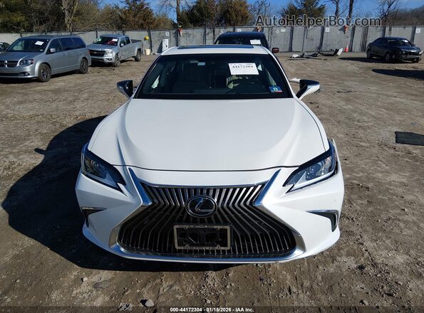 58ADZ1B14LU074686 2020 LEXUS ES 350 White Vista del cuadro de instrumentos