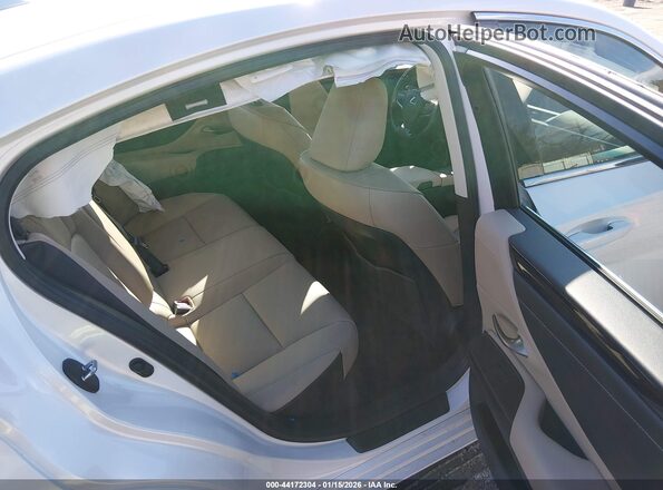 58ADZ1B14LU074686 2020 LEXUS ES 350 White Vista de la etiqueta del VIN