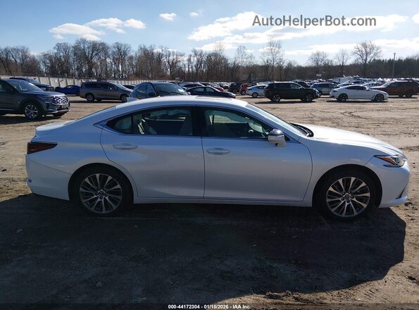 58ADZ1B14LU074686 2020 LEXUS ES 350 White Vista interior trasera