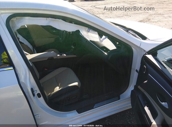 58ADZ1B14LU074686 2020 LEXUS ES 350 White Vista interior delantera