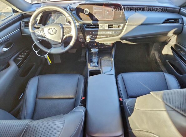 58ADZ1B15NU129536 2022 LEXUS ES Black წინა პანელის ხედი