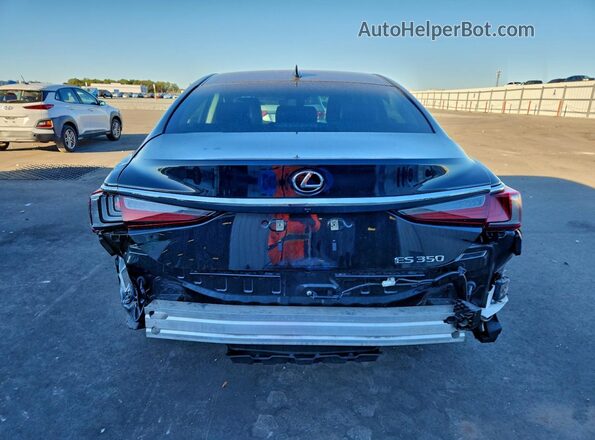58ADZ1B15NU129536 2022 LEXUS ES Black უკანა ხედი
