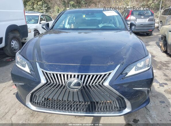 58ADZ1B18LU068924 2020 LEXUS ES 350 Blue Instrument cluster view