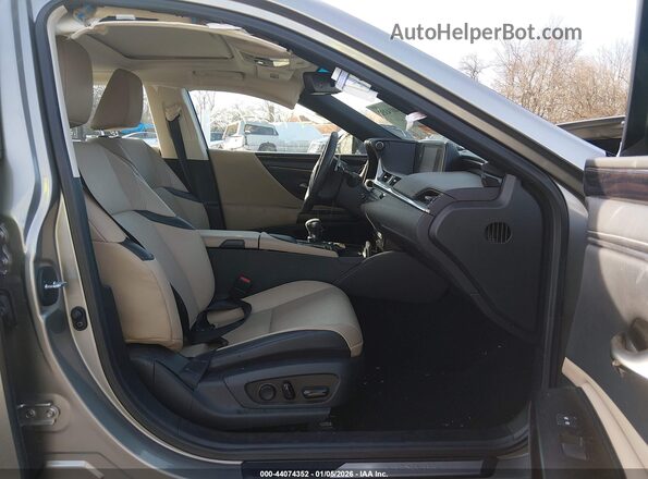 58ADZ1B19LU062713 2020 LEXUS ES 350 Silver Widok wnętrza z przodu