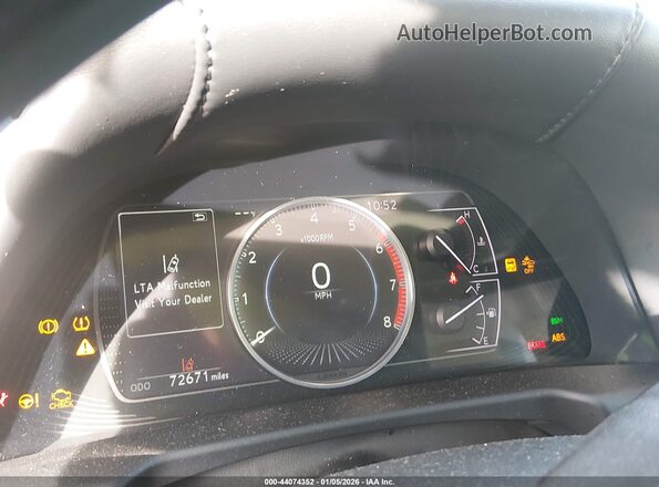 58ADZ1B19LU062713 2020 LEXUS ES 350 Silver Widok tylnych siedzeń