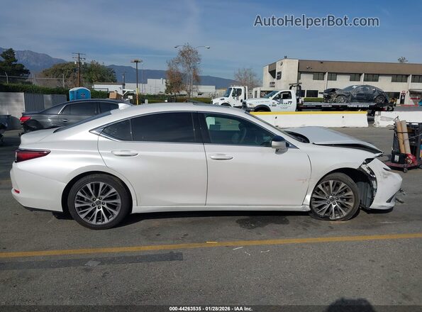 58ADZ1B1XMU088139 2021 LEXUS ES 350 White Instrument cluster view