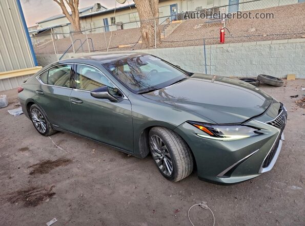 58AEA1C18NU013239 2022 LEXUS ES Green Przód prawy