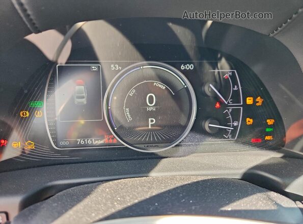 58AFA1C13MU007948 2021 LEXUS ES White Vista del cuadro de instrumentos