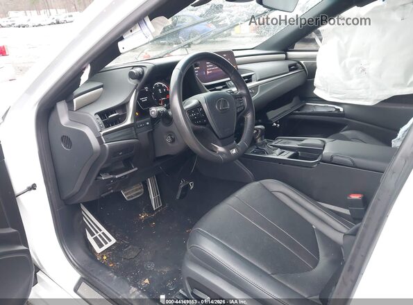 58AGZ1B10MU110193 2021 LEXUS ES 350 White Widok wnętrza z przodu