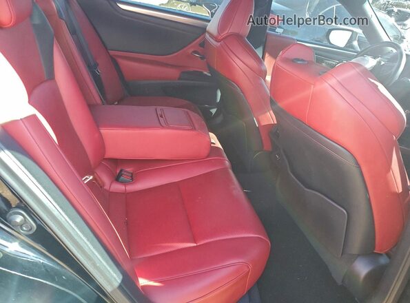 58AGZ1B18LU065132 2020 LEXUS ES Black Widok tylnych siedzeń