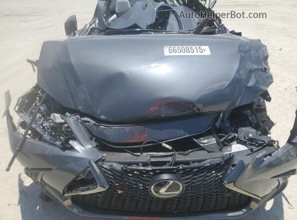 58AJZ1B16PU157545 2023 LEXUS ES Charcoal Rear interior view