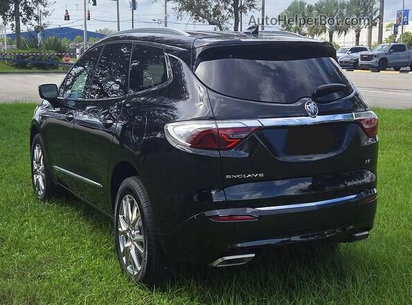 5GAERBKW2PJ190253 2023 BUICK ENCLAVE Black Задня права чверть