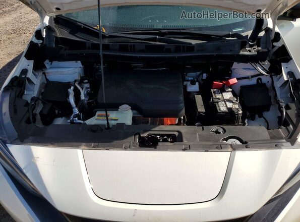 1N4CZ1CV4PC557962 2023 NISSAN LEAF White Widok komory silnika