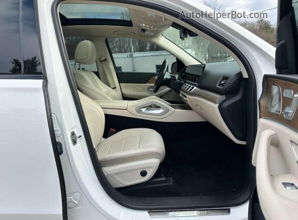 4JGFB4KB8NA788078 2022 MERCEDES-BENZ GLE-CLASS White უკანა სავარძლების ხედი