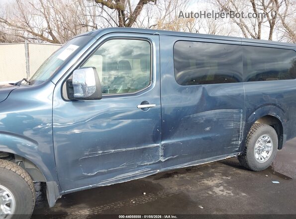 5BZAF0AA5HN851901 2017 NISSAN NV PASSENGER NV3500 HD Dark Blue Вид спереди