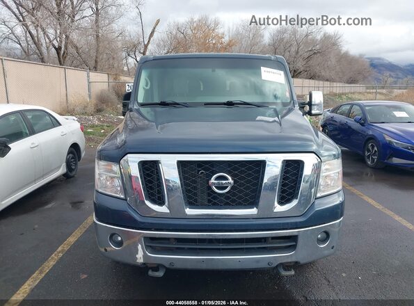 5BZAF0AA5HN851901 2017 NISSAN NV PASSENGER NV3500 HD Dark Blue Вид щитка приборов
