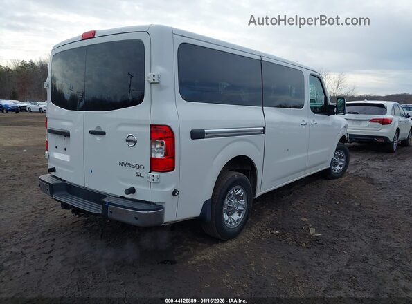 5BZAF0AA5KN850223 2019 NISSAN NV PASSENGER NV3500 HD Белый Задняя правая четверть