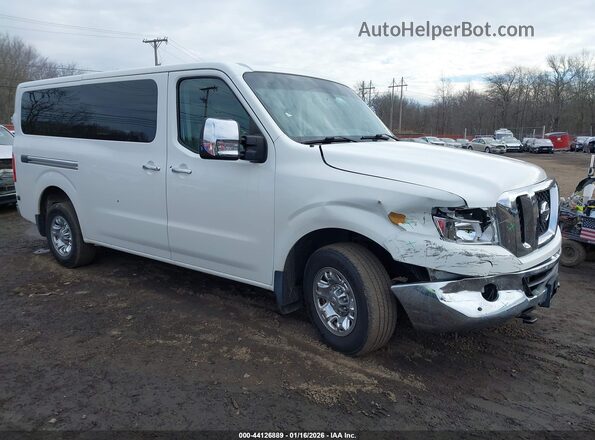 5BZAF0AA5KN850223 2019 NISSAN NV PASSENGER NV3500 HD Белый Вид спереди