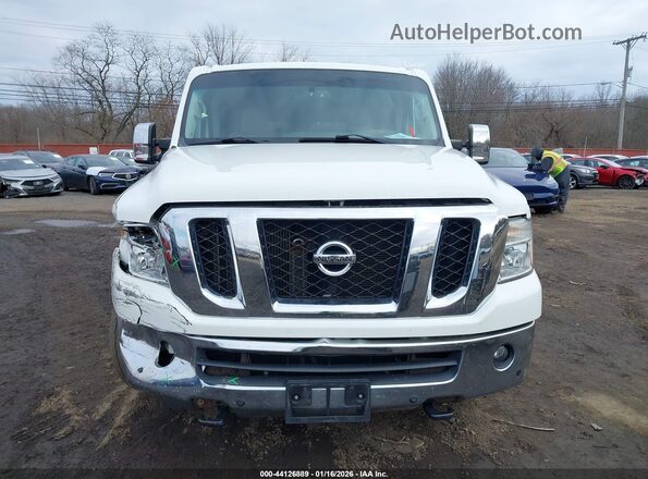 5BZAF0AA5KN850223 2019 NISSAN NV PASSENGER NV3500 HD Белый Вид щитка приборов