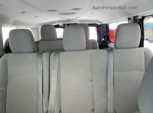 5BZAF0AA7GN852322 2016 NISSAN NV Black Հետևի նստատեղերի տեսք