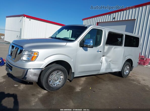 5BZBF0AA0JN852058 2018 NISSAN NV PASSENGER NV3500 HD Silver 