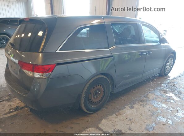 5FNRL5H2XHB017385 2017 HONDA ODYSSEY Gray 