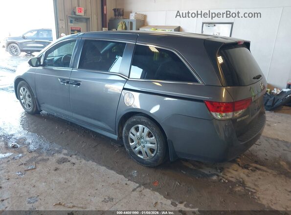 5FNRL5H2XHB017385 2017 HONDA ODYSSEY Gray 