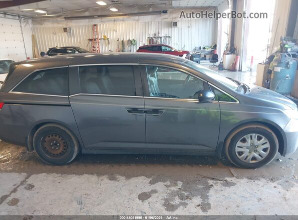 5FNRL5H2XHB017385 2017 HONDA ODYSSEY Gray 
