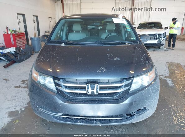 5FNRL5H2XHB017385 2017 HONDA ODYSSEY Gray 