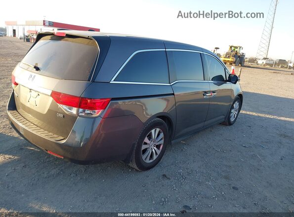 5FNRL5H60GB107100 2016 HONDA ODYSSEY Gray 