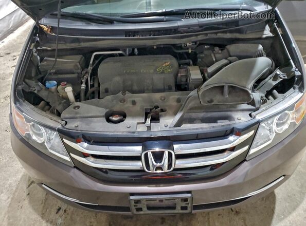 5FNRL5H63HB007350 2017 HONDA ODYSSEY Gray 