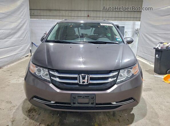 5FNRL5H63HB007350 2017 HONDA ODYSSEY Gray 