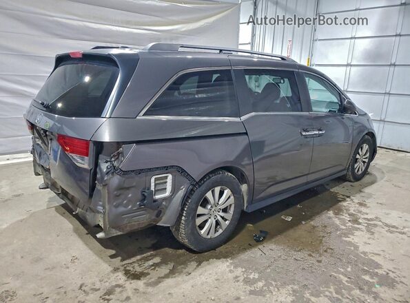 5FNRL5H63HB007350 2017 HONDA ODYSSEY Gray 