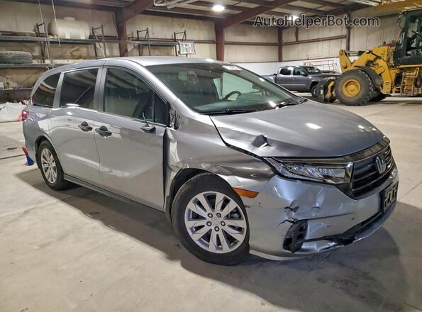 5FNRL6H29MB043105 2021 HONDA ODYSSEY Silver 