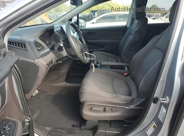 5FNRL6H51LB058741 2020 HONDA ODYSSEY Silver წინა სალონის ხედი