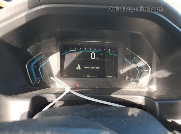 5FNRL6H51LB058741 2020 HONDA ODYSSEY Silver ხელსაწყოთა პანელის ხედი