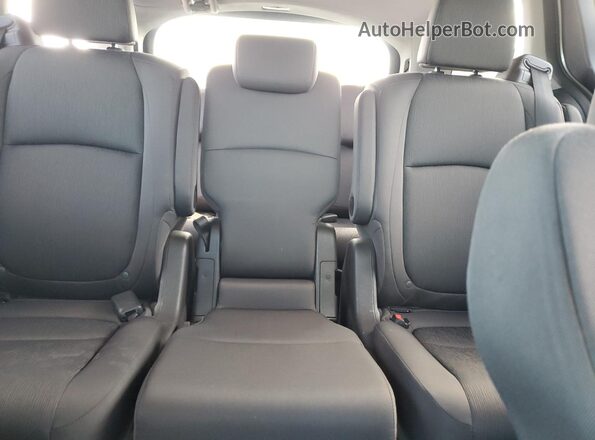 5FNRL6H51LB058741 2020 HONDA ODYSSEY Silver უკანა სავარძლების ხედი