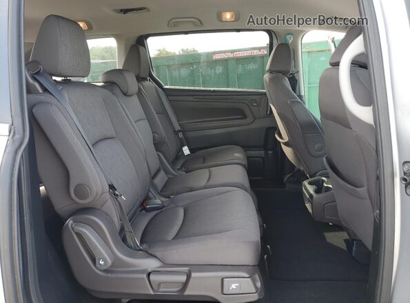 5FNRL6H51LB058741 2020 HONDA ODYSSEY Silver უკანა სალონის ხედი