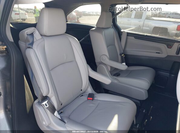 5FNRL6H61PB070886 2023 HONDA ODYSSEY Silver VIN sticker view