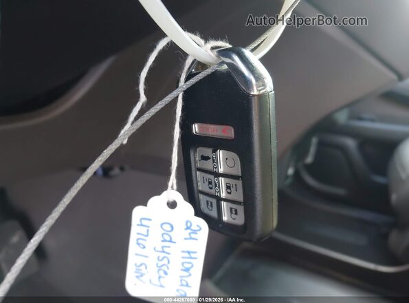 5FNRL6H62RB064761 2024 HONDA ODYSSEY Silver Առջևի վահանակի տեսք