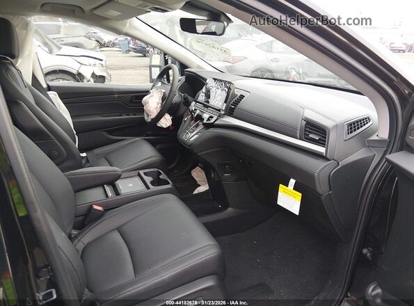 5FNRL6H63TB023708 2026 HONDA ODYSSEY Black Front interior view