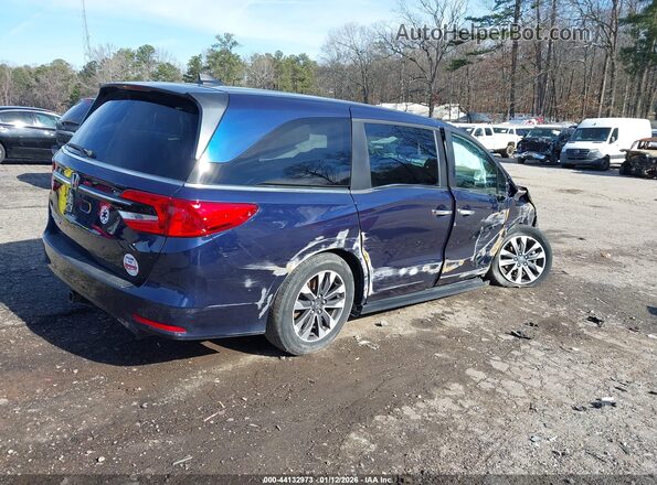 5FNRL6H66PB010103 2023 HONDA ODYSSEY Blue Tył prawy