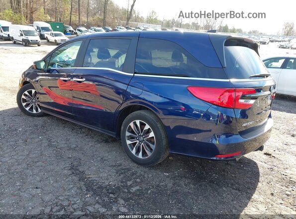 5FNRL6H66PB010103 2023 HONDA ODYSSEY Blue Tył lewy