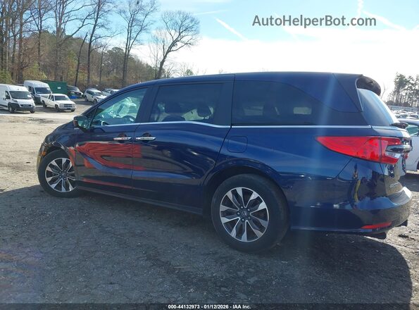 5FNRL6H66PB010103 2023 HONDA ODYSSEY Blue Widok wnętrza 360 stopni