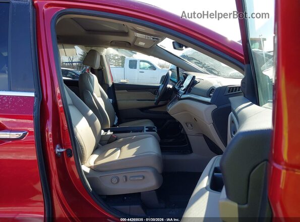 5FNRL6H66RB045341 2024 HONDA ODYSSEY Red Vista interior delantera